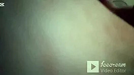 sensual mature latina's huge tits swing in double penetration