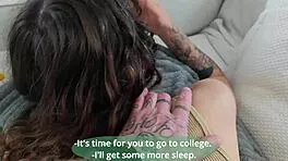 waking up tired from mcdonalds shift to rough pounding session