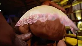 colombian babe begs for solo creampie at glamping site