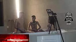 i'm hooked on this steamy motel threesome part three