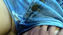 He couldn't resist touching my legs by the beach, i teased him shortless and exposed.