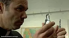 Priest's Massive Dick Punishes Bully Slave Hardcore