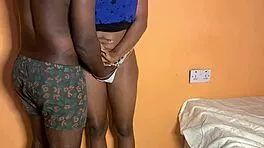 shy african teen's secret homemade pounding with boss revealed