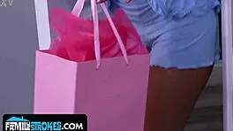 alice shows nikki stepfamily morning wood blowjob tradition