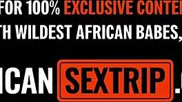 petite ebony teen's big ass railed after sloppy throat fuck