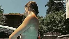 wow skinny hungarian lana babe swims juicy ass underwater!