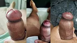 watch my tiny phimosis cock spurt while my girl fingers her juicy pussy?