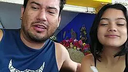 after party petite brunette babe talks then fucks hardcore