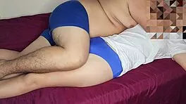 our secret college hookup with juicy hairy pussy creampie