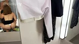 sneaky deepthroat on monster bbc in changing room pov