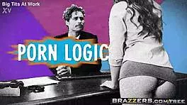 Angela White's BIG TITS nurse gets ROUGH ANAL from patients in hospital threesome