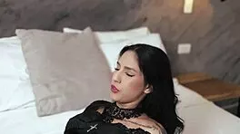 Halloween witch fucked hard by stranger in bedroom