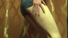 Juliaveil's TikTok Dance Tease in Fishnets, Miniskirt, and Tiny Tits Outfits