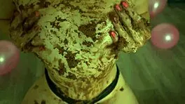 perfect ass cheerleader crushes cake in lingerie showing off small tits and curves