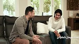 blindfolded dana vespoli tricked into kinky double anal deflowering