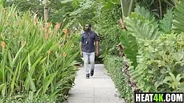 uhh goth harley quinn parody with cory chase sucking big cock like a clown