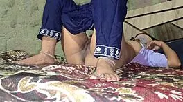 bhabhi sneaks away for sneaky devar pounding in the bedroom