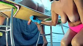 she drains his balls in wild bdsm cum extraction