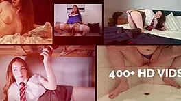 naughty college girl teased edged toys first time bdsm play