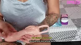 brunette latina petite experiments sexy toys armpit fetish