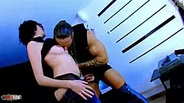 french slut kthylee throats rob diesels huge dick closeup