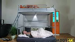 blonde slut caught jerking pierced natural tits daddy hardcore cheating fuck