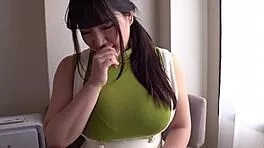 whoa this japanese p cup idol's huge boobs while changing hidden