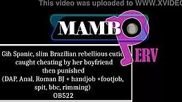boyfriend catches my slim brazilian ass cheating punishes with dap anal bbc rimjob