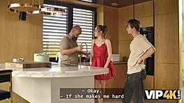 una fairy sucks bf's cock then rides his old man