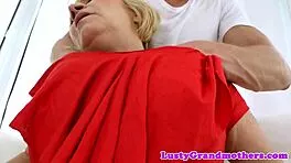 busty mature's young guy anal doggystyle