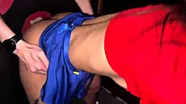 fantasy swing house party turns into wild group pussy licking and fucking