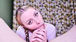 damn this sexy cosplayer craves big cock deep in mouth and makes it cum explosively