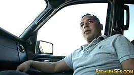 alison star teases before bukkake drenching her face