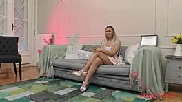 russian vixen subtly lures fortunate older guy into passion