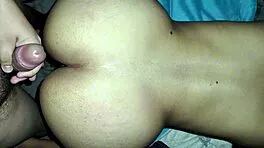 latina with big ass bent over doggystyled on balcony quickie