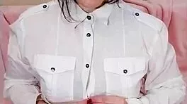 curvy brunette student begs cum in mouth during wild play