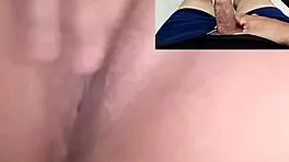 Watching seductive babe's wild masturbation pushes me over the edge to ecstasy