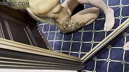 Mia Velvet Devours Husband's Cock In Bedroom Suck Fest