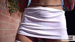 i hooked up with small titted viva athena who milked my cock dry