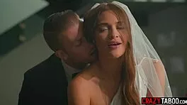 horny bride gizelle blanco slams big ass shamelessly on cock