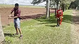 Naughty Red Riding Hood ravished by lumberjack deep in forest.