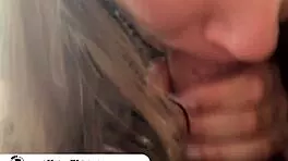 Hungarian teen babe sucks cock crazy closeup like lollipop homemade 🔥