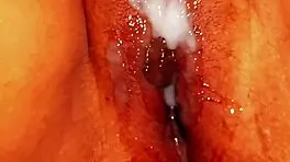 Virgin Indian Tight Pussy Girl Creampied on Top Sexy College First Time Closeup