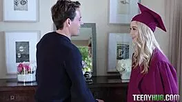 petite anastasia knight lisps through bent-over doggystyle pounding