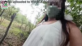 Thai Babe's Ecstatic Forest Pussy Lick Before Intense Fuck