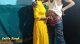 hey girlfriend fresh from school bends over for hard morning doggystyle fuck on the ranch