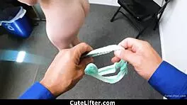 haley spades fucks officer desperately to dodge jail time