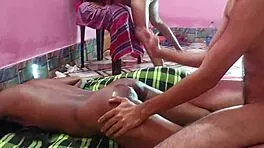 Foursome Frenzy: Two Guys Bang Two Ebony Sluts Hard