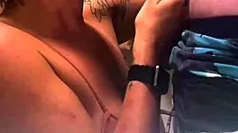 sexy big tits milf gets stripped n ridden hard by eager virgin guy creampie finish