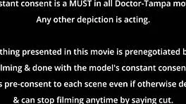 tampa uni nurse selena sativa spreads shaved pussy for anal toys and gaping exam